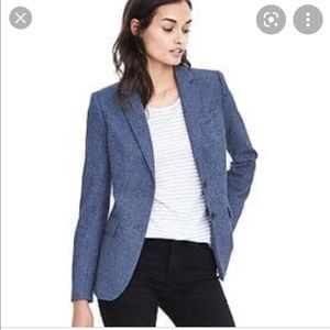 Banana Republic Blue Wool Blazer, size 2
